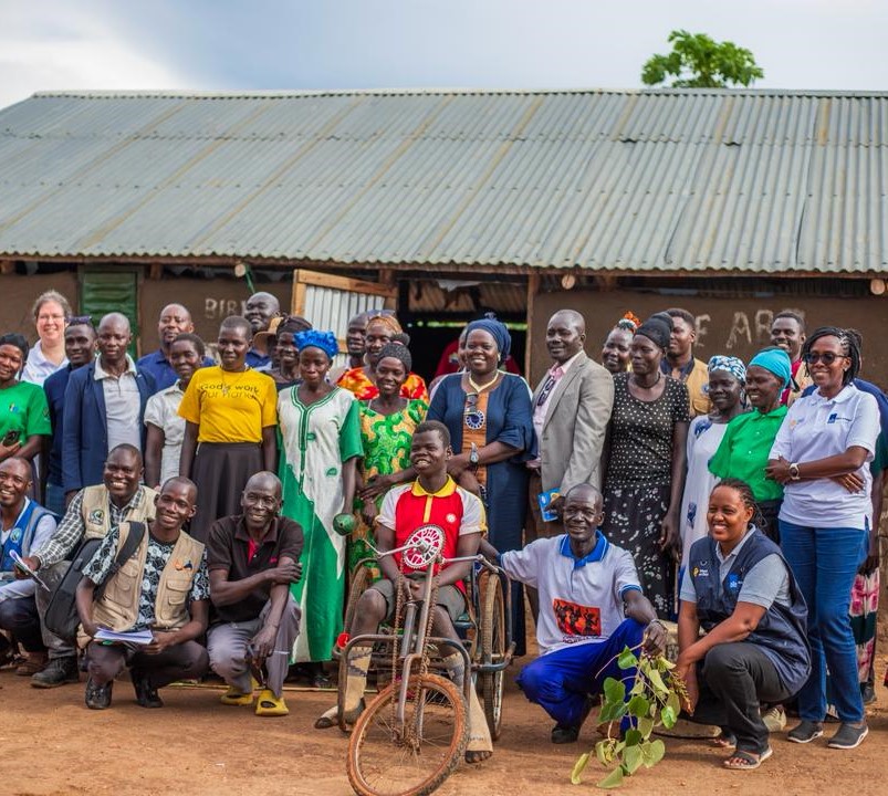 Empowering Refugees and Host Communities through Local Action: A Joint Monitoring Visit in BidiBidi Refugee settlement - Zone 2